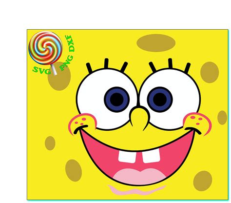 Dxf Spongebob Png Spongebob Cricut Sponge Bob Svg Square Pants Svg