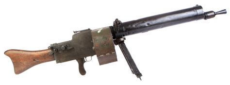 Deactivated Extremely Rare Wwi German Mg0815 Machine Gun Axis