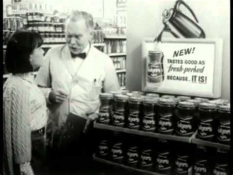 Vintage Folgers Instant Coffee Commercial YouTube