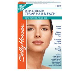 This product is formulated with ammonia and other ingredients. Sally Hansen Extra Strength Creme Hair Bleach For Face ...