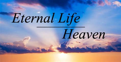 Good Morning Church Do You Know The Difference Between Eternal Life