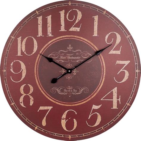 Amazon com Adalene 14 Inch Large Wall Clocks for Living Room Décor