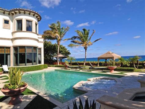 Estate Of The Day 159 Million Oceanfront Mansion In Highland Beach