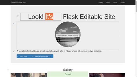 Introducing Flask Editable Site Greenash