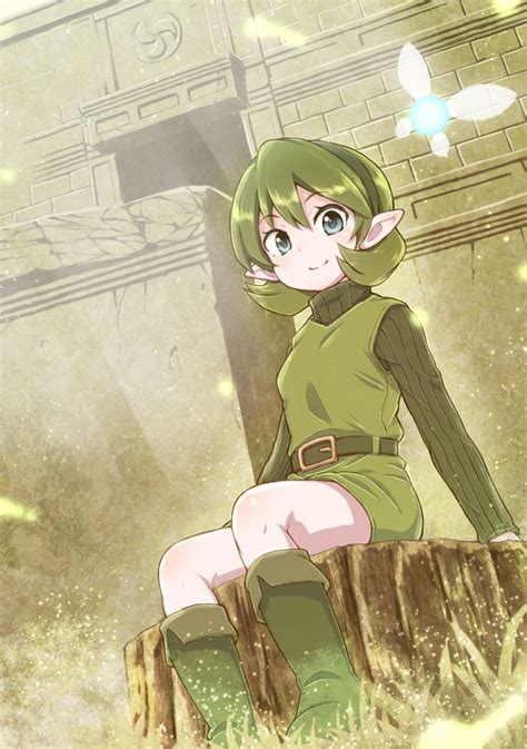 Saria At The Forest Temple Legend Of Zelda Characters Legend Of