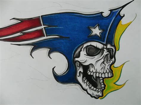 New Patriots Logo By Tinnoka On Deviantart