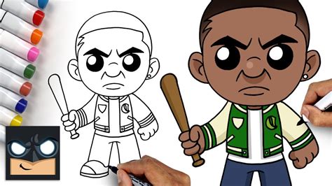 Grand Theft Auto V How To Draw Franklin Youtube