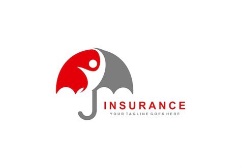 Premium Vector Insurance Logo Design Vector Illustration Umbrella Logo