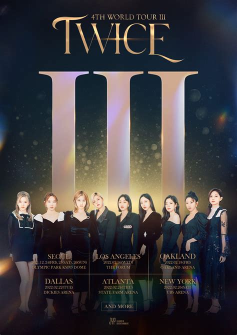 Twice 4th World Tour Cities And Ticket Details Kpopmap