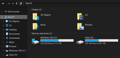 Hard Drive Appears As A Folder In This Pc