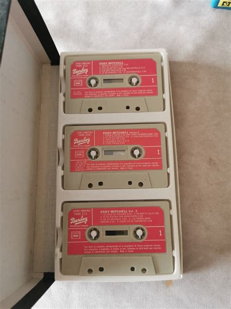 Coffret Eddy Mitchell 3 Cassettes Audio K7 Tape Ebay