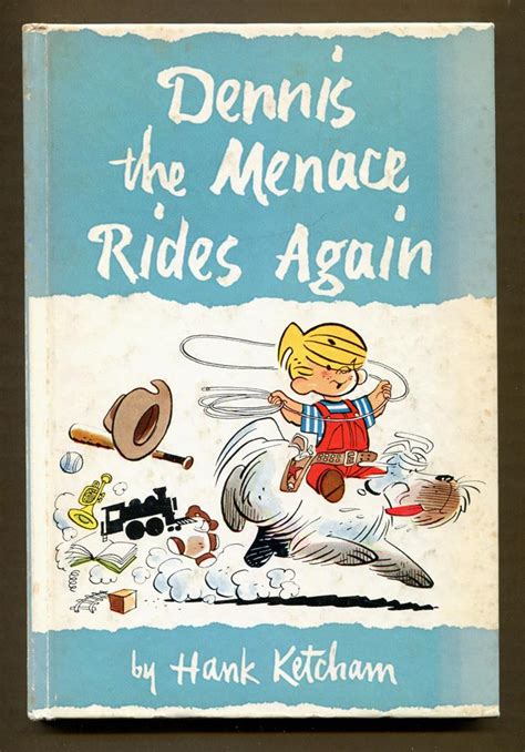 Dennis The Menace Rides Again By Ketcham Hank Vg Hardcover 1955 1st