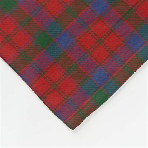 Scottish Clan Donnachaidh Robertson Classic Tartan Fleece Blanket Zazzle