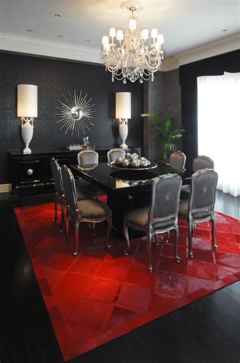 Black Dining Room Walls Effective Ideas For Authentic Interior