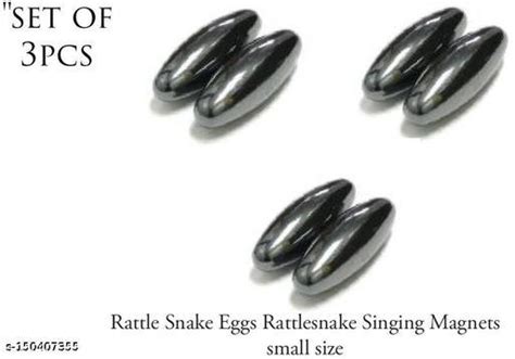 Magnet Rattlesnake Eggs Magnet Toys Magnet Ball Singing Magnets