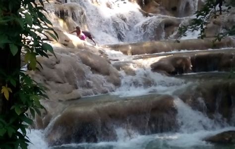 Double Waterfalls Dunns River Blue Hole Private Driver