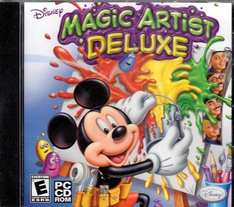 Disney Lhmagardlj Magic Artist Deluxe Computer Game Amazonca Software