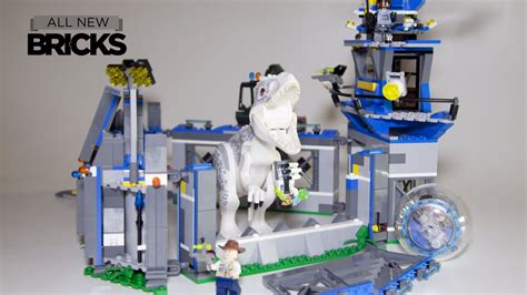 INDOMINUS REX Indominus Rex Breakout Jurassic World Lego Set Review