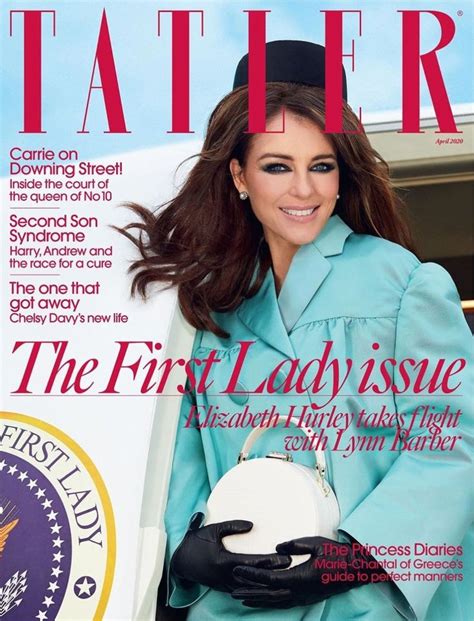 Magazine Covers On Twitter In 2020 Elizabeth Hurley Hurley First Lady