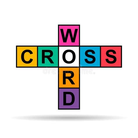 Crossword Logo Puzzle Stock Illustrations 284 Crossword Logo Puzzle