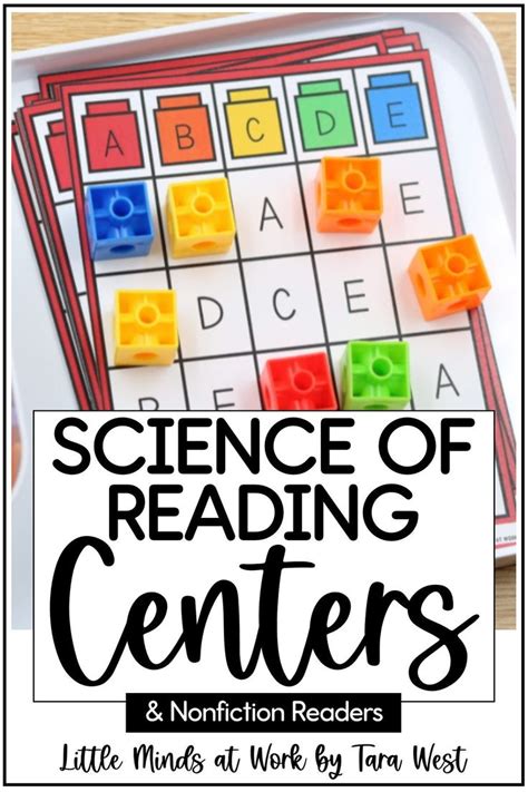 Science Of Reading Aligned Literacy Centers Kindergarten And 1st