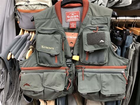 Simms Guide Vest Greystone colour | Aussie Angler