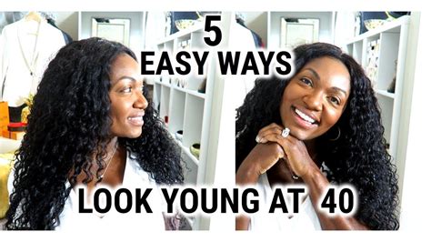 5 Easy Ways How To Look Younger Over 40 Fashion Over 40 Youtube