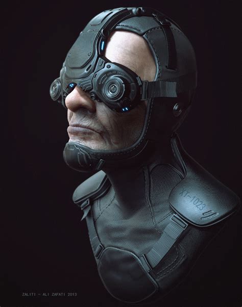 Sci Fi Cyborg And Creature Art By Ali Zafati — Geektyrant