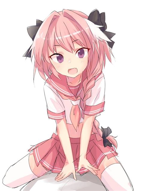 Cute Anime Girls With Short Pink Hair