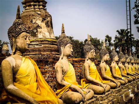 Wat In Ayutthaya Historical Park Free Stock Photo Public Domain Pictures