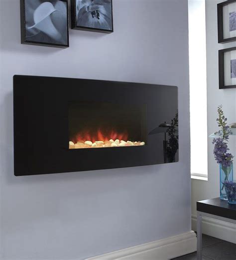 Accent Curved Wall Mounted Electric Fire From Celsi Fires Wall Mount