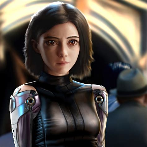 2048x2048 Alita Angel 4k Ipad Air Hd 4k Wallpapers Images Backgrounds