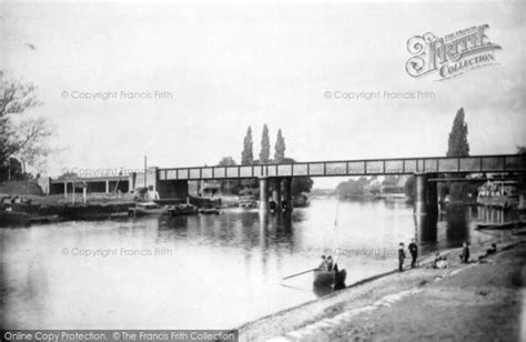 Photo Of Staines Railway Bridge 1890 Francis Frith