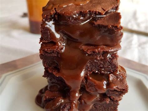 Brownie Chocolat Caramel Recette De Brownie Chocolat Caramel Marmiton