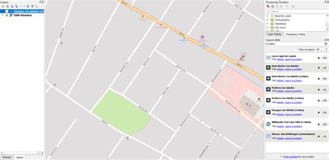 Openstreetmap Disable Labeling Of Osm In Qgis Geographic