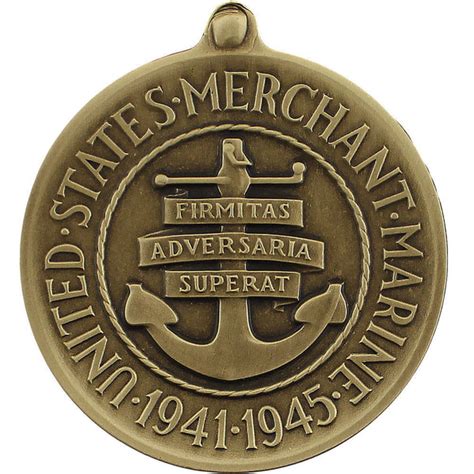 Merchant Marine World War Ii Victory Medal Usamm