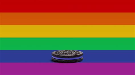 Gay Pride Rainbow Oreo Cropec