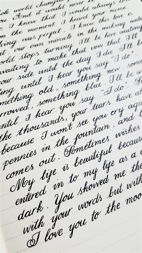 Handwritten Valentines Proposal Confession Letters Etsy Handwriting