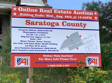 Saratoga County Homestead set to go to the highest bidder | NEWS10 ABC