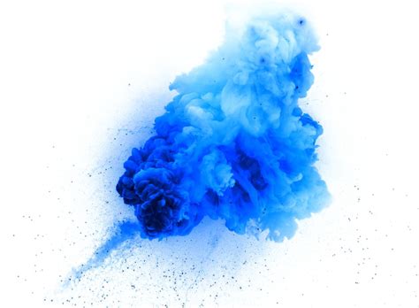 Smoke Effect Blue Background PNG Image PNG Play