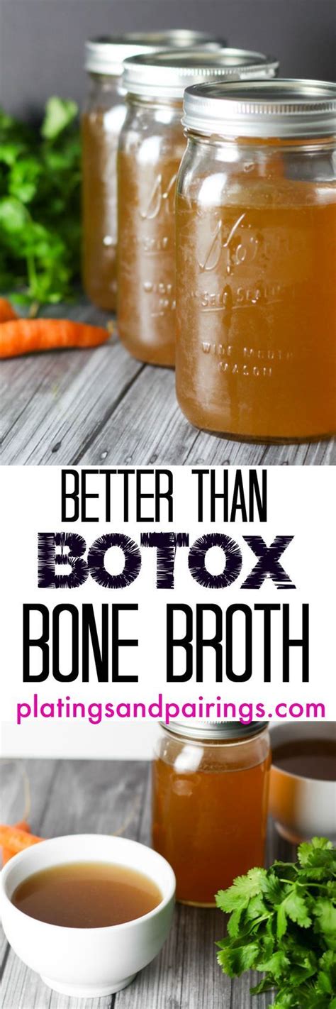 Bone broth is made by simmering bones (specifically those high in collagen) for longer however, i recommend, especially if you're making broth from beef bones, that you do blanch them first. Pin on Sugar detox.