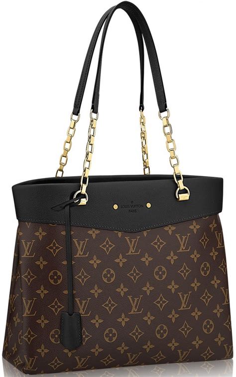 Amerii rattan round bags from bali. Louis Vuitton Monogram Canvas Pallas Shopper Bag | Bragmybag