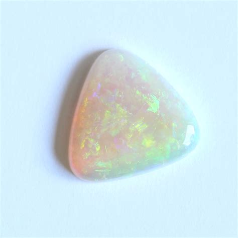 14x14mm 400ct Australian Opal Natural Solid White Light Opal Loose