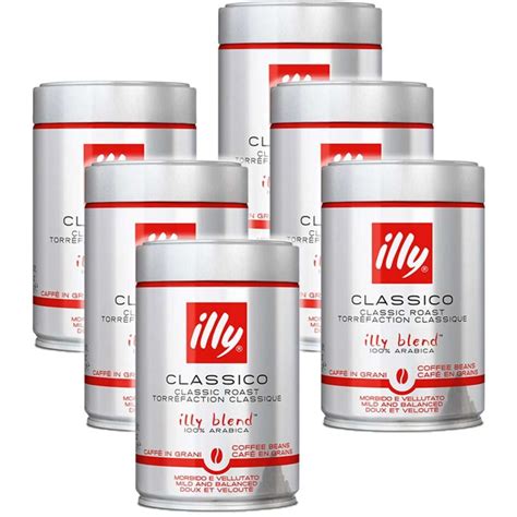 Illy Classico Coffee Beans 250g 6pk Woolworths