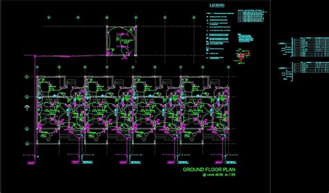 Electrical Installation Of Residential Housing Dwg Detail For Autocad