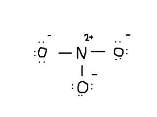 Because the formal charges on the atoms are larger on structure 1(b), the better lewis dot structure for nitrate ion is 1(a). bond - Is this a valid structure for the nitrate ion ...
