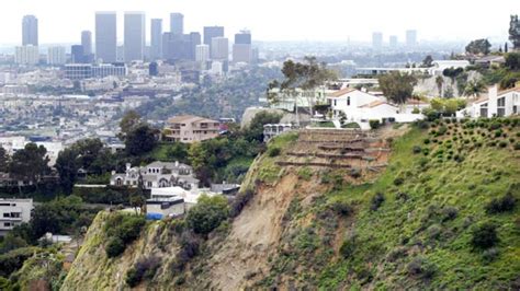 The Big Wobble Iconic Hollywood Hills Landslide Knocks