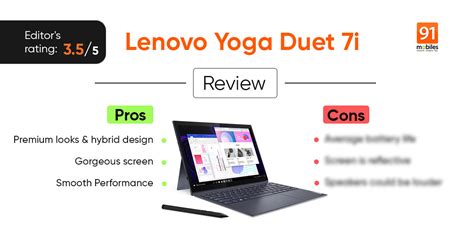 Lenovo Yoga Duet 7i Review With Pros And Cons
