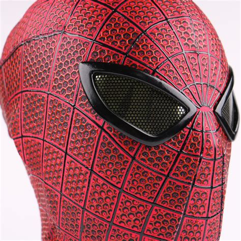 The Amazing Spiderman Mask Amazing Spiderman 1 Cosplay Mask Etsy Canada
