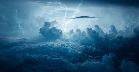 Hd Wallpaper Thunder Lightning Sky Atmosphere Thunderstorm